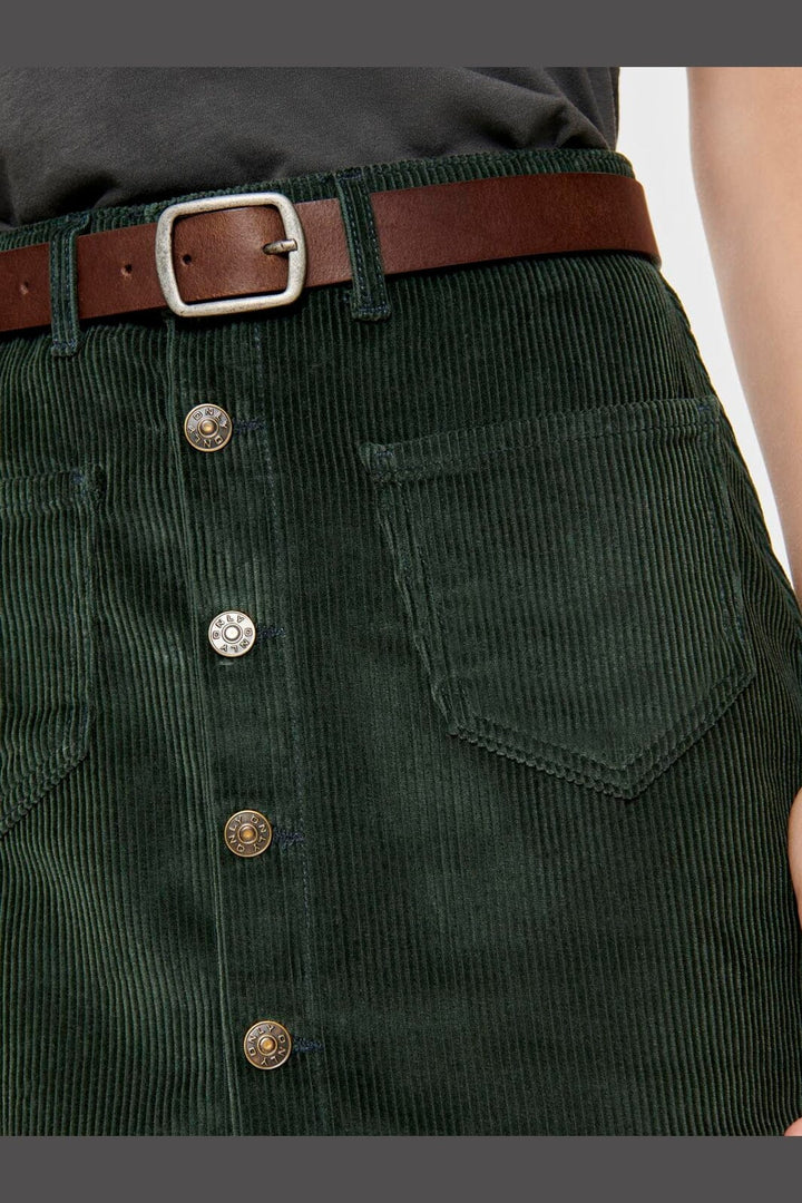 Only - Onlamazing Global Cord Skirt - 3204763 Green Gables