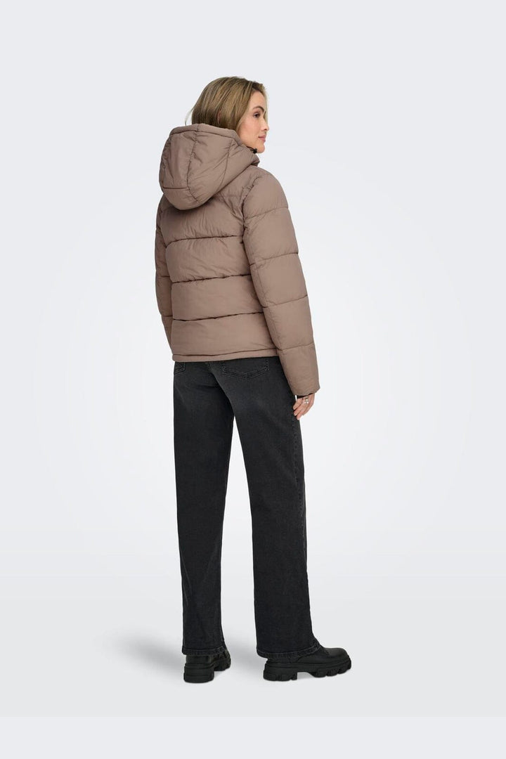 Only - Onlann Premium Puffer Jkt Regular - 4885678 Taupe Gray