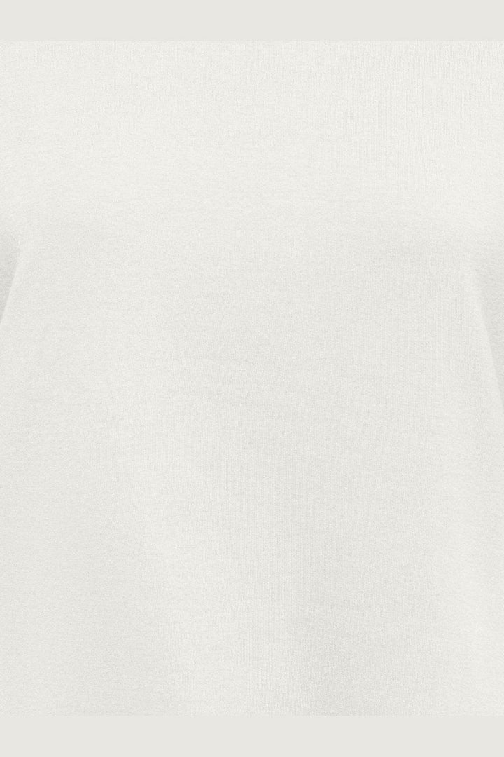 Only - Onlasta 2/4 Asymmetric Top - 5192541 Cloud Dancer