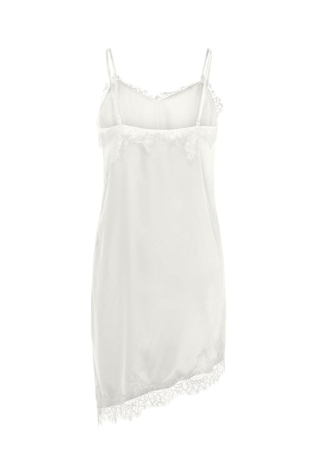 Only - Onlbella Strap Satin Lace Dress - 5083912 Cloud Dancer