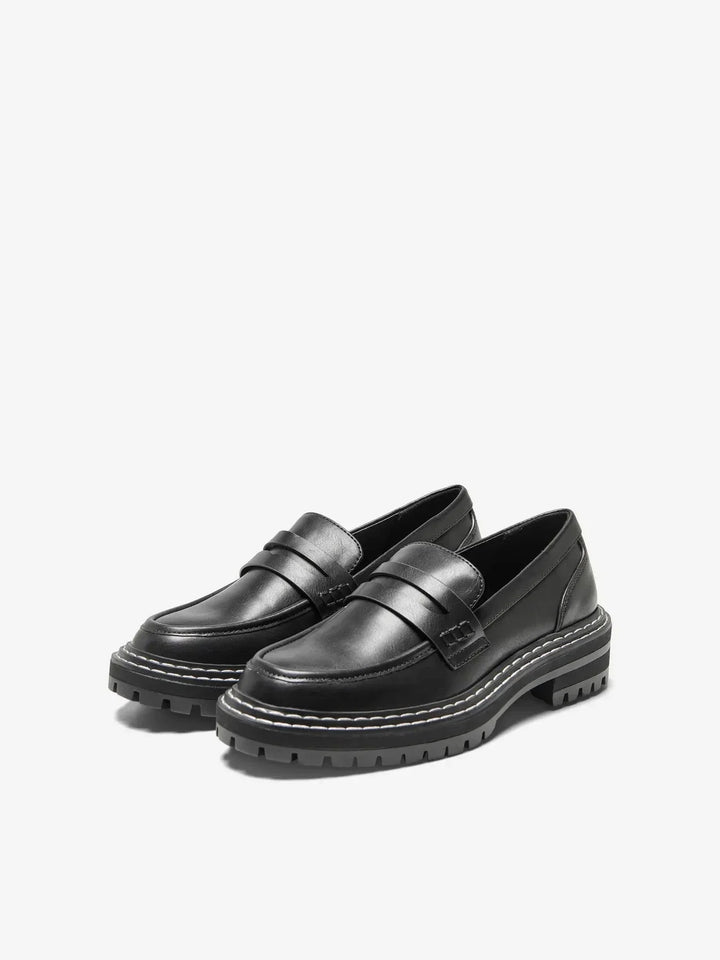 Only - Onlbeth-3 Pu Loafer - 4012831 Black Loafers 