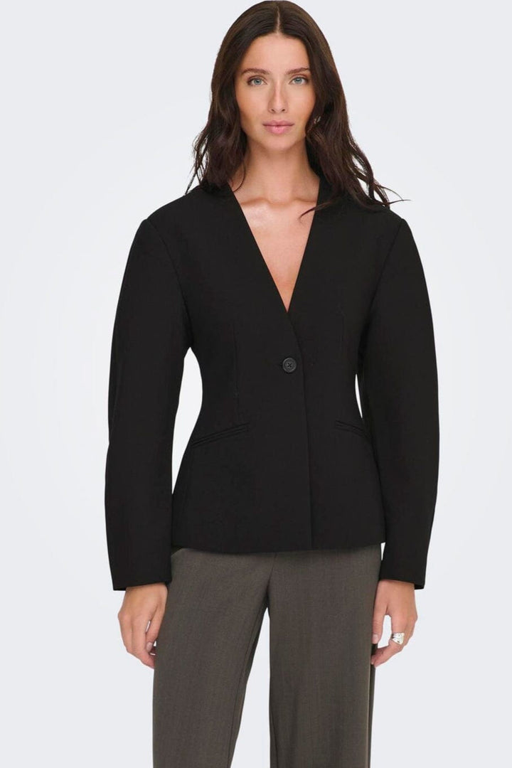 Only - Onlcasey /Ls Balloon Sl Blazer Cc Tlr - 4983102 Black