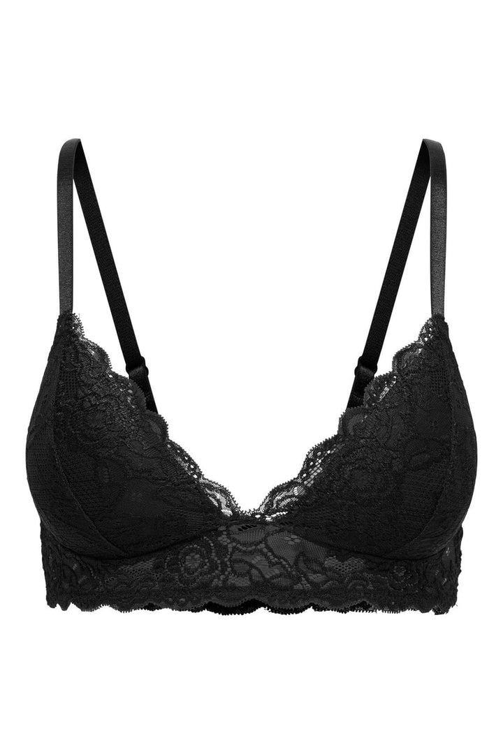 Only - Onlchloe Lace Padded Bralette Acc - 2206387 Black