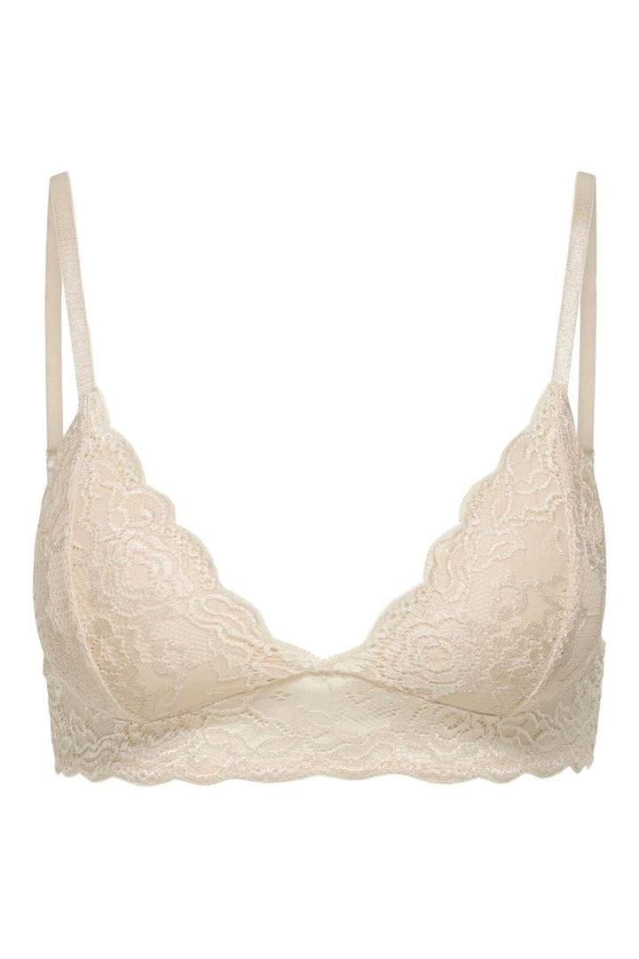 Only - Onlchloe Lace Padded Bralette Acc - 4816304 Peach Taffy
