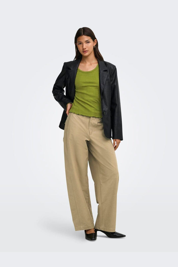 Only - Onlclair Barrel Pant - 5079694 Cornstalk