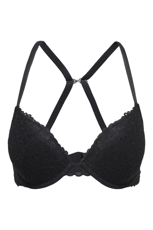 Only - Onldelicate Lace Push-Up Bra Acc - 4822266 Black