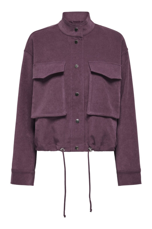 Only - Onldune Life Short Jacket Cc - 4770954 Mauve Wine