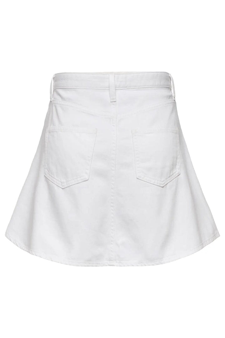 Only - Onleden A-Skirt Pim 15349233 - 4769531 - White