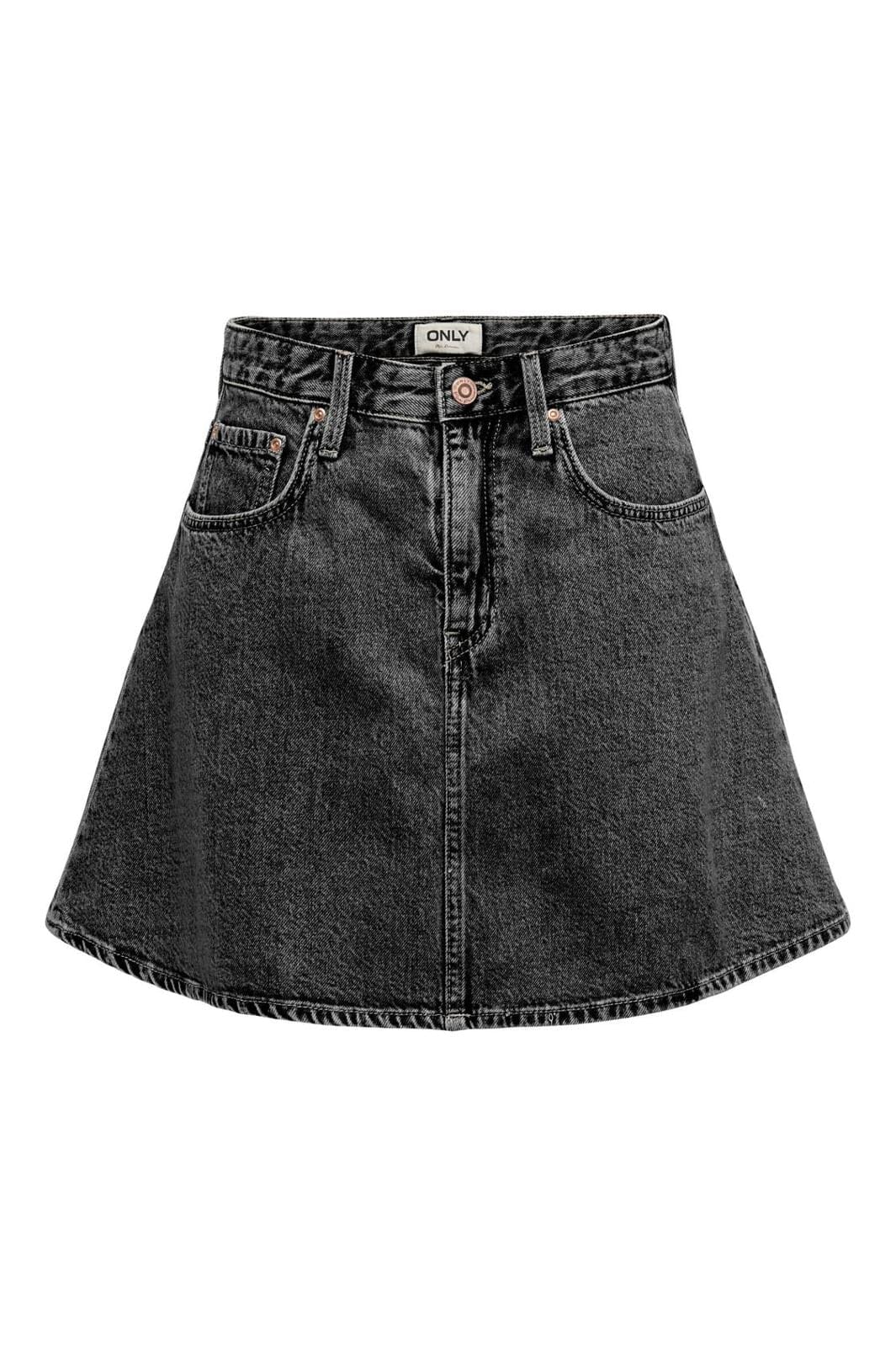 Only - Onleden A-Skirt Pim 15349233 - 4869958 - Washed Black