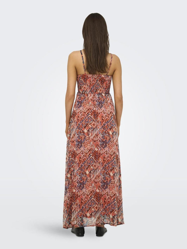 Only - Onlelena Vikki Life Strap Dress - 4802641 Langoustino Cool Indie