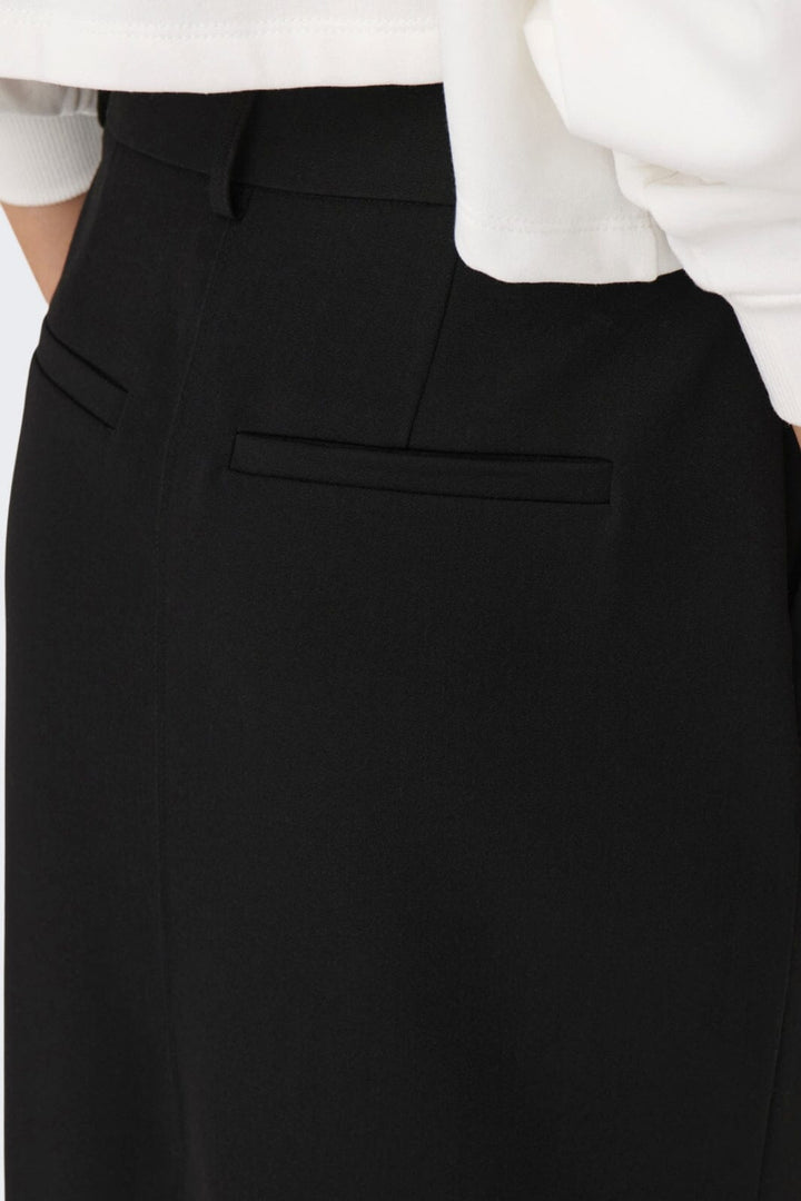 Only - Onlemilia Long Skirt - 4310448 Black Nederdele 
