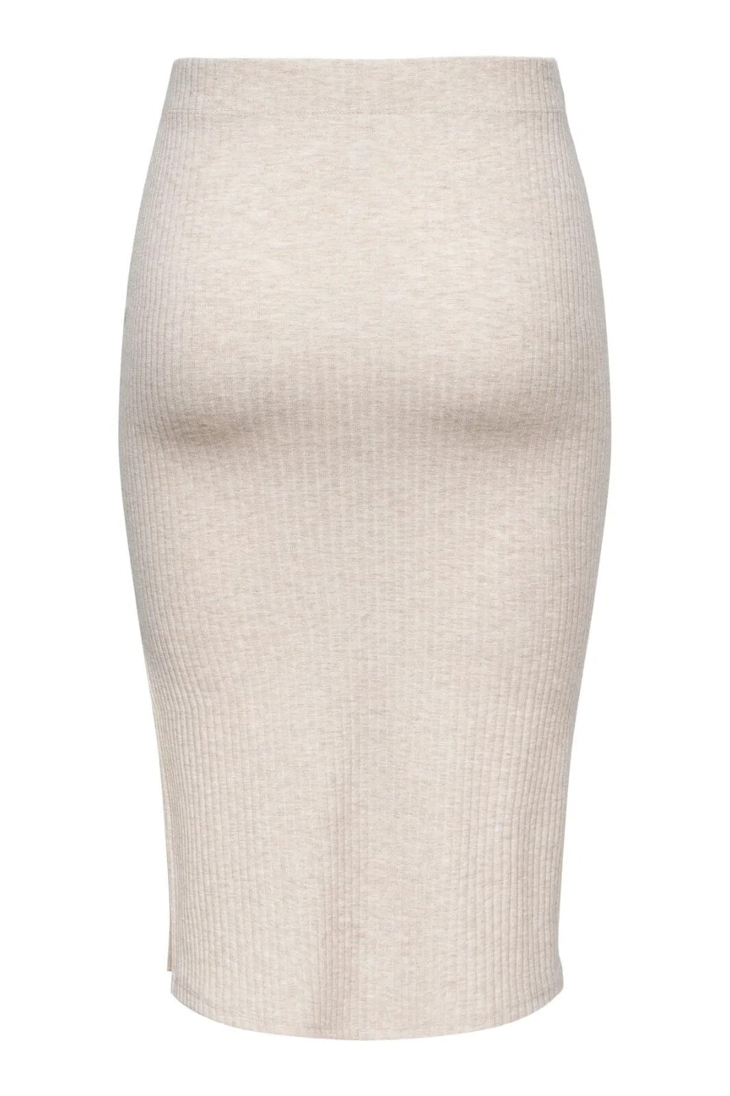 Only - Onlemma Slit Skirt - 3694256 Pumice Stone Melange
