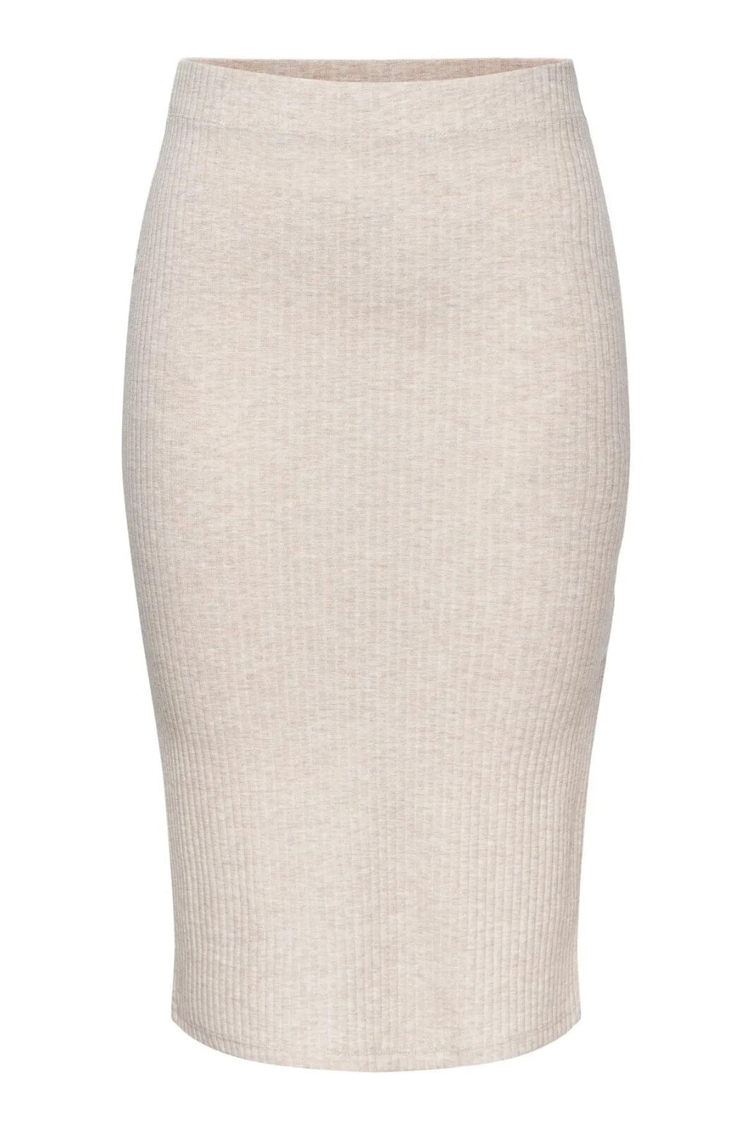 Only - Onlemma Slit Skirt - 3694256 Pumice Stone Melange