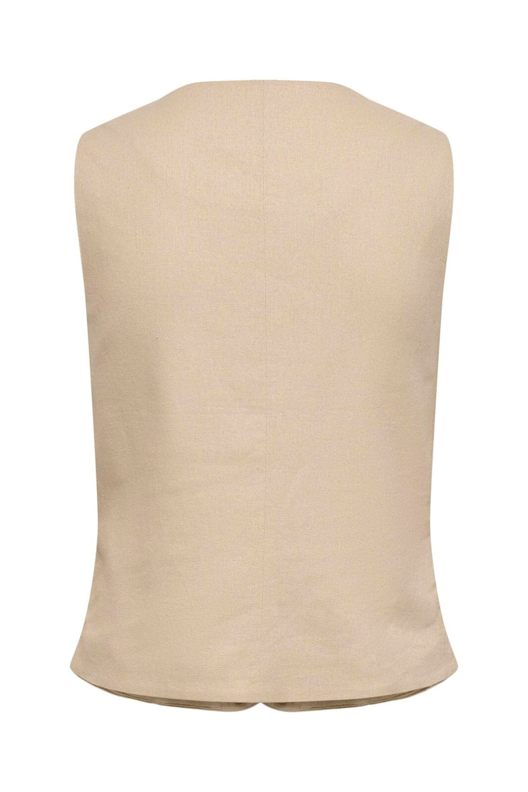 Only - Onlgoa S/L Linen Bl Waistcoat Cc Tlr - 4942123 Oxford Tan