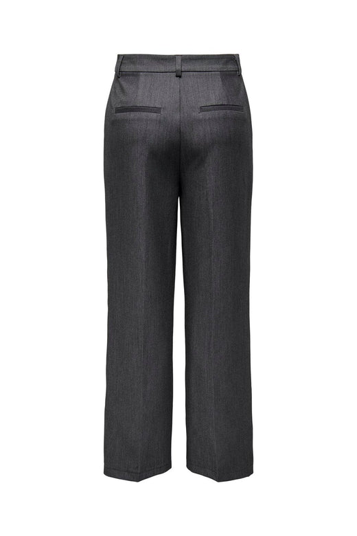 Only - Onlhattie-Lana W Mel Pant Tlr - 4462069 Dark Grey Melange