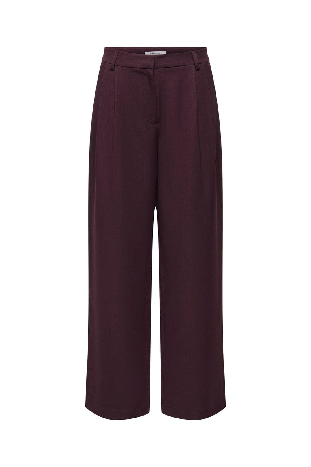 Only - Onlhattie Pleat Str Pant Tlr - 4986065 Fudge