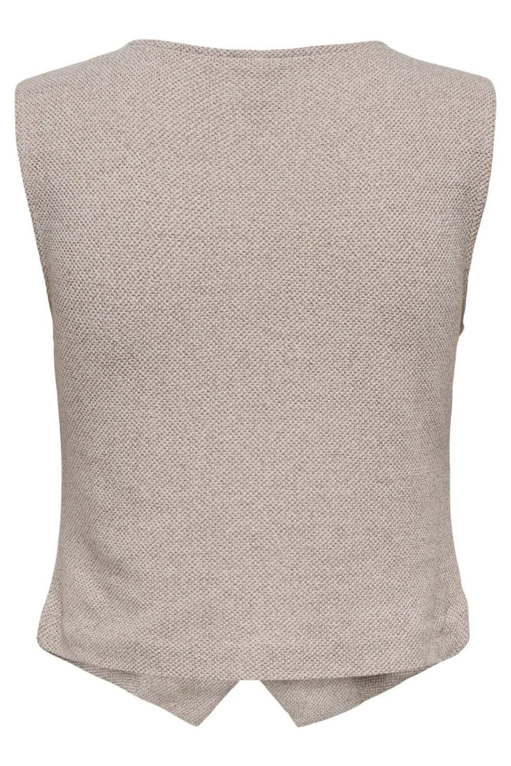Only - Onljayla S/L Waistcoat - 4772421 Pumice Stone Melange