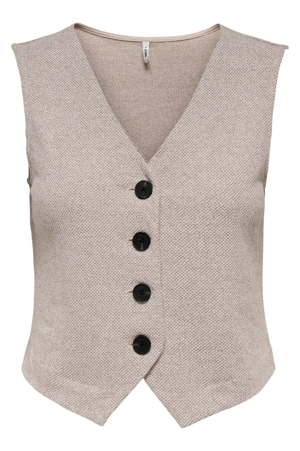 Only - Onljayla S/L Waistcoat - 4772421 Pumice Stone Melange