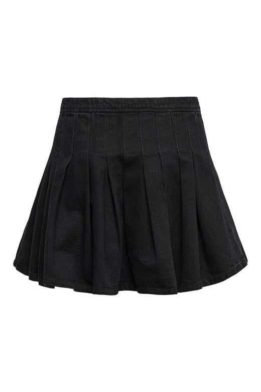Only - Onljean Pleat Skirt - 4858011 Washed Black