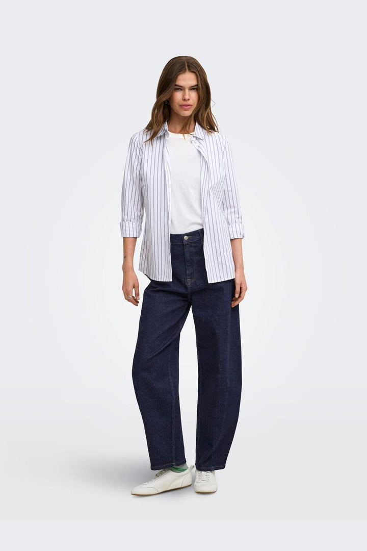 Only - Onljessica Barrel Ankle Azg421 - 5198926 Dark Blue Denim