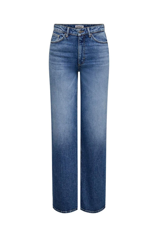 Only - Onljuicy Wide Leg Dot330 - 4882568 Dark Blue Denim