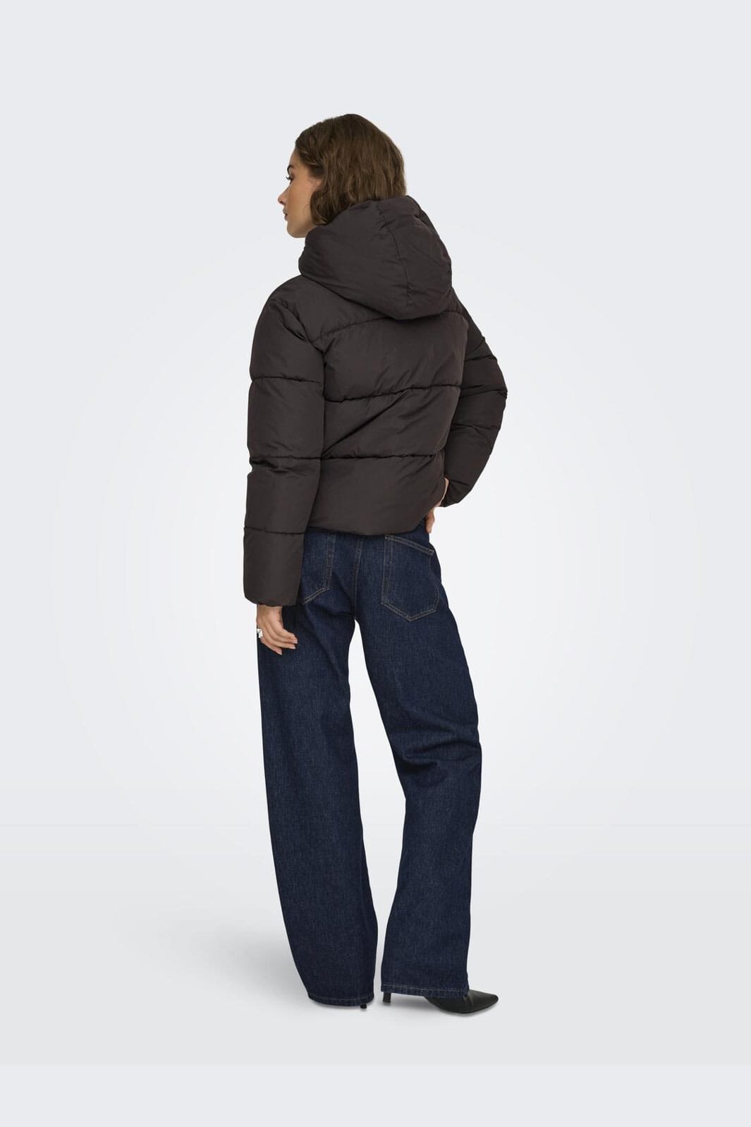Only - Onljuta Life Short Puffer - 4943921 Chocolate Torte