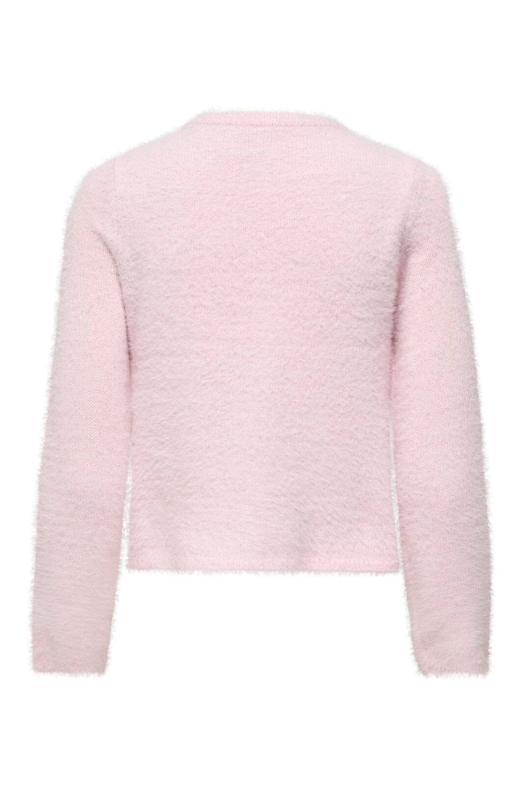 Only - Onlkerry Ls Button Cardigan Cc Knt - 5059034 Pale Lilac Silver Heart Button