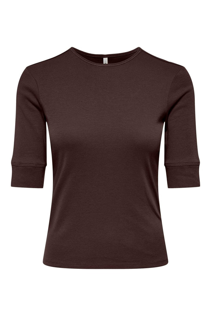 Only - Onlkira 2/4 Top - 5136051 Coffee Bean