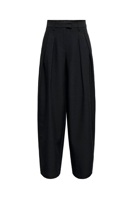 Only - Onlkirsy Pleat Barrel Pant Tlr - 5165302 Black