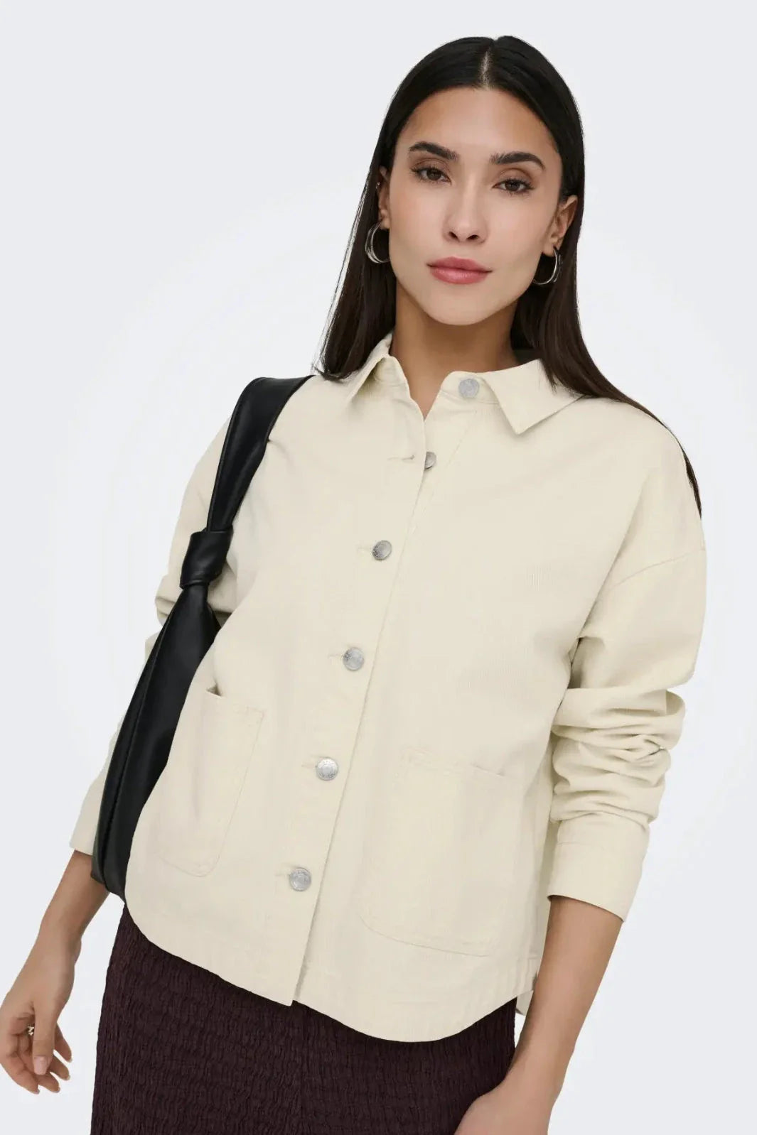 Only - Onllara Ls Shacket Gua - 4996737 Birch Jakker 