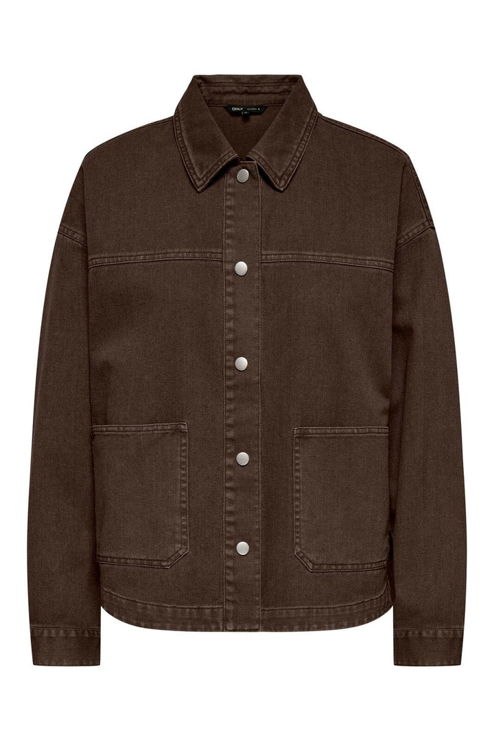 Only - Onllara Twill Jacket - 5070348 Demitasse