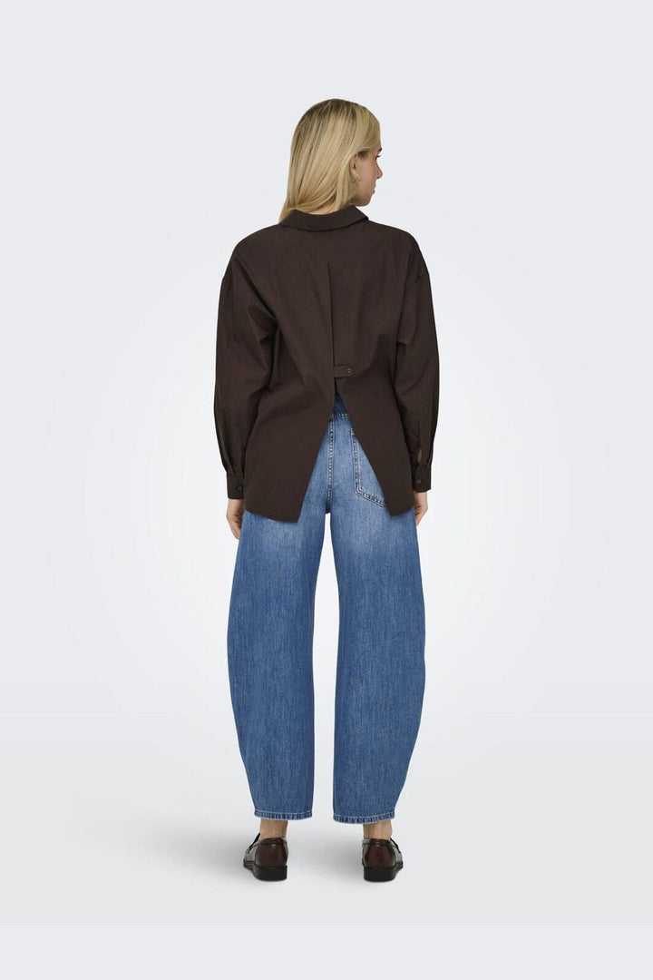 Only - Onllibba L/S Shirt - 4951305 Coffee Bean