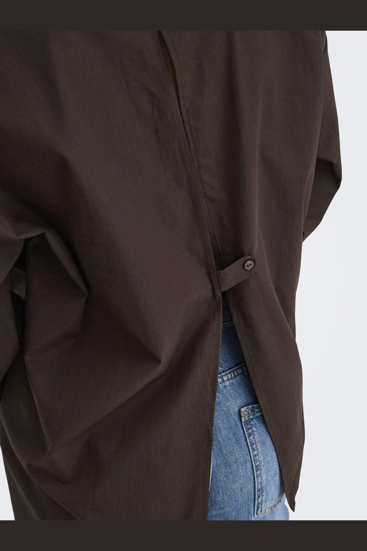 Only - Onllibba L/S Shirt - 4951305 Coffee Bean