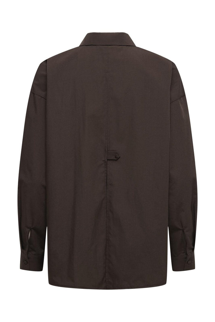 Only - Onllibba L/S Shirt - 4951305 Coffee Bean