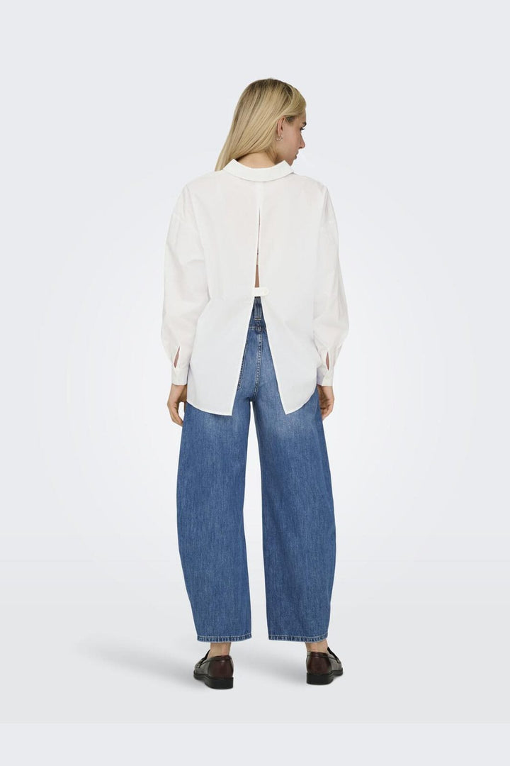 Only - Onllibba L/S Shirt - 4951306 Bright White