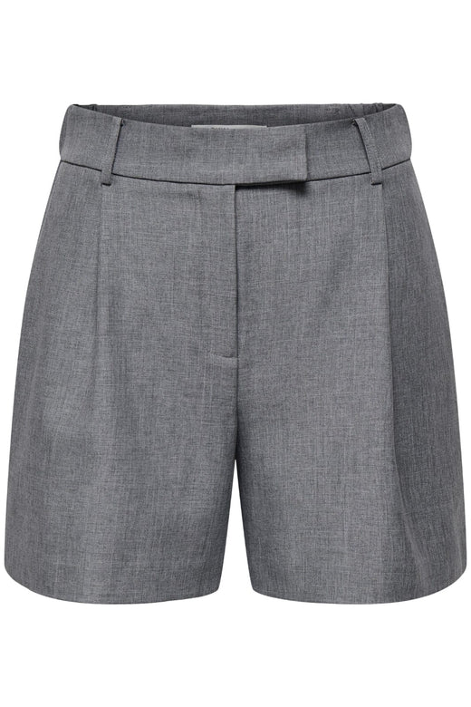 Only - Onllinda Mel Shorts Tlr 15283727 - 4792902 - Medium Grey Melange