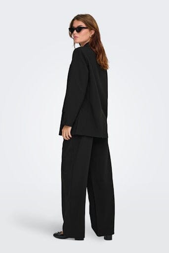 Only - Onllinda-Raven L/S Bf Blazer Tlr - 4980288 Black Blazere 
