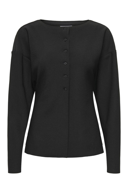 Only - Onlluma-Clever L/S Waist Cardigan Tlr - 4969683 Black