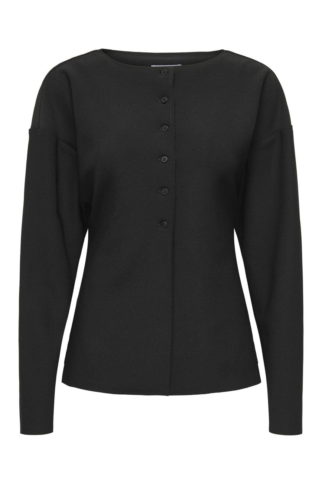 Only - Onlluma-Clever L/S Waist Cardigan Tlr - 4969683 Black