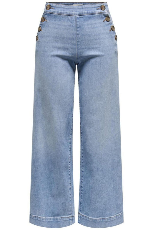 Only - Onlmadison Button Wide Gen223Noos - 4813364 Light Blue Denim Jeans 