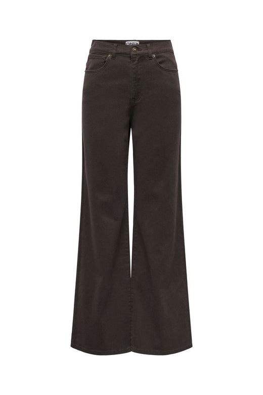 Only - Onlmadison-Sille Wide Pant Cc - 5051642 Chocolate Torte