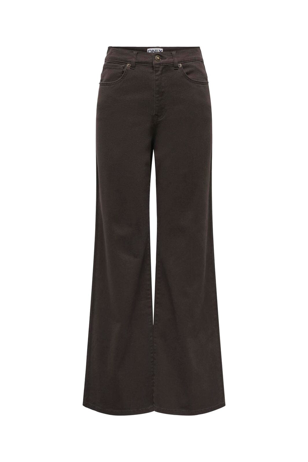 Only - Onlmadison-Sille Wide Pant Cc - 5051642 Chocolate Torte