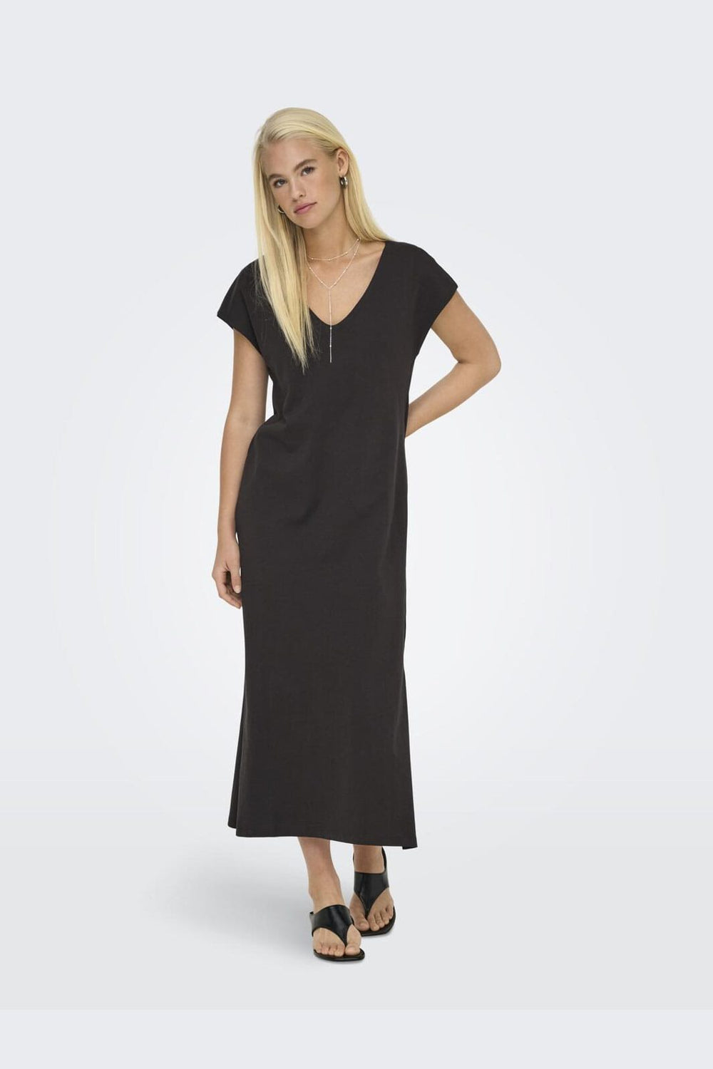 Only - Onlmara S/S Dress - 4886252 Chocolate Torte