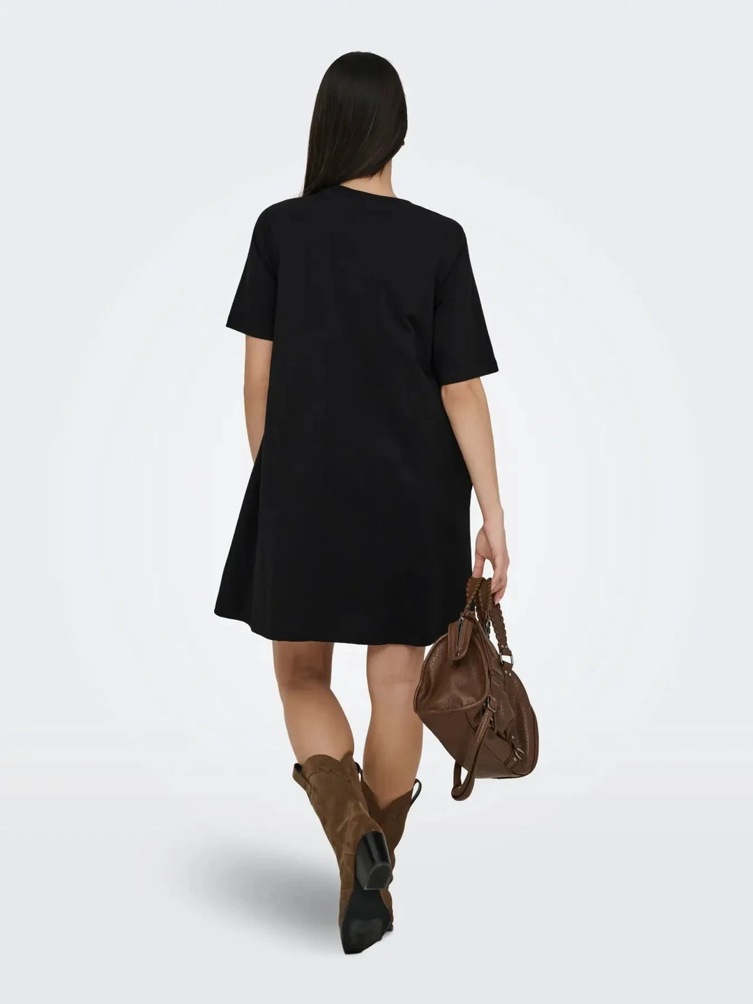 Only - Onlmara S/S Pocket Dress - 5021172 Black Kjoler 