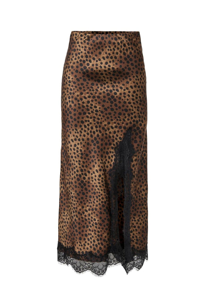 Only - Onlmenus Long Lace Skirt - 5100201 Black Leo