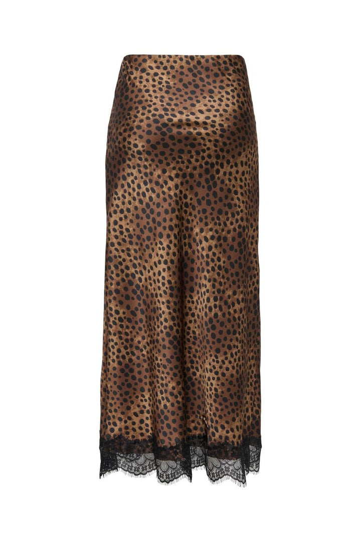 Only - Onlmenus Long Lace Skirt - 5100201 Black Leo