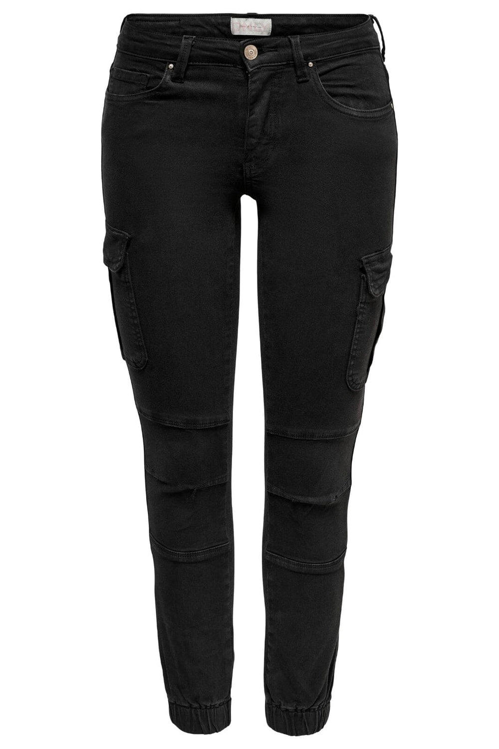 Only - Onlmissouri Reg Cargo - 3372093 Black Black Washed Bukser 