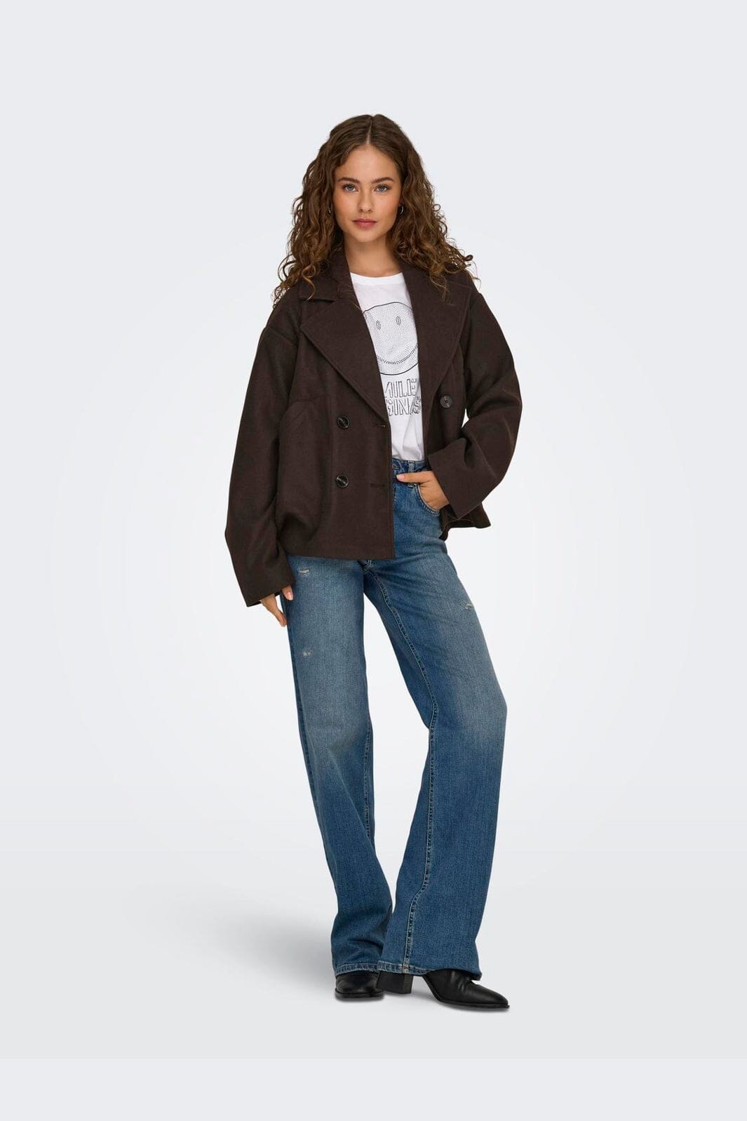 Only - Onlnancy Life Jacket - 4901545 Chocolate Torte
