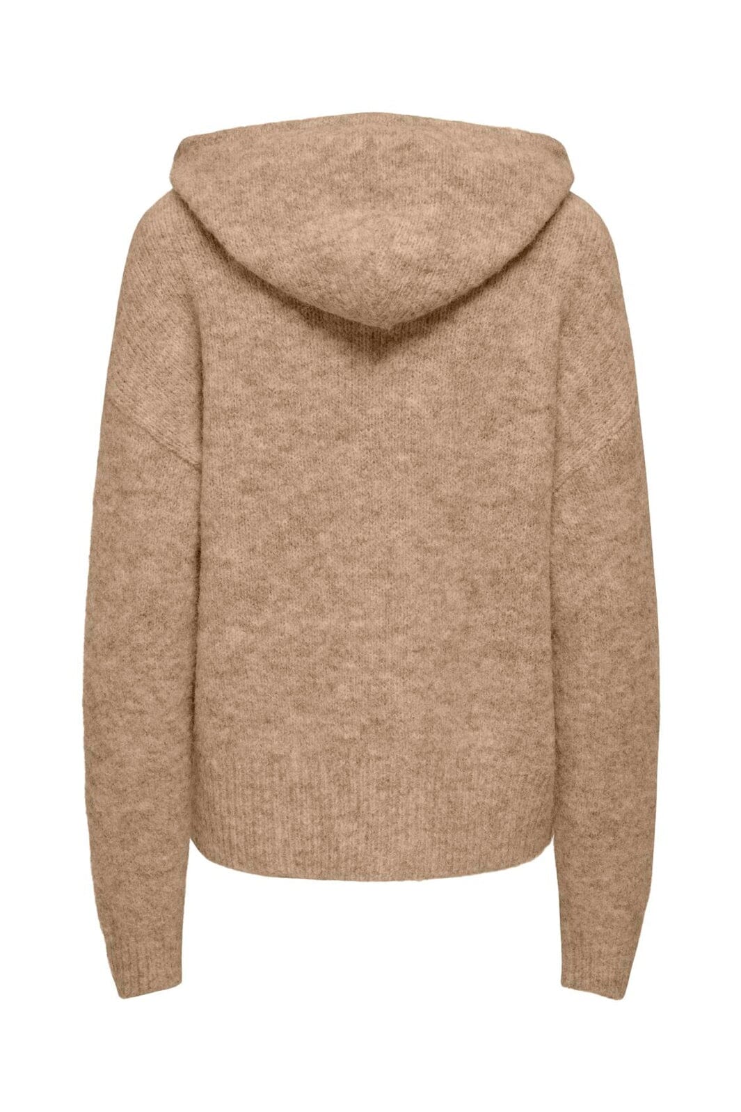 Only - Onlnellie Ls Hoodie Cc Knt - 5100926 Cornstalk Melange