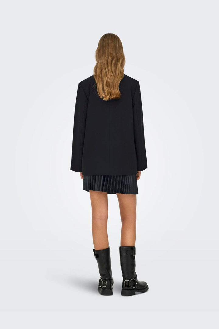 Only - Onlnoelia-Yasmine Slit Blazer Tlr - 4973847 Black